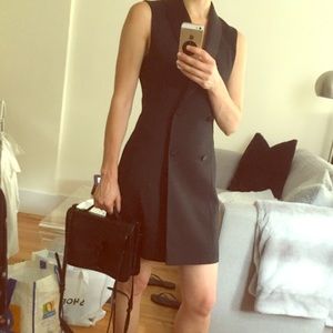 Zara Tuxedo Blazer Dress